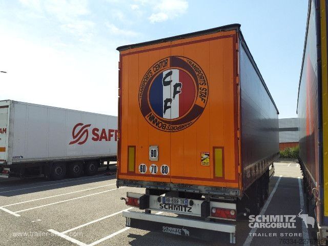 Open oplegger met zeil Schmitz Cargobull Semitrailer Curtainsider Standard
