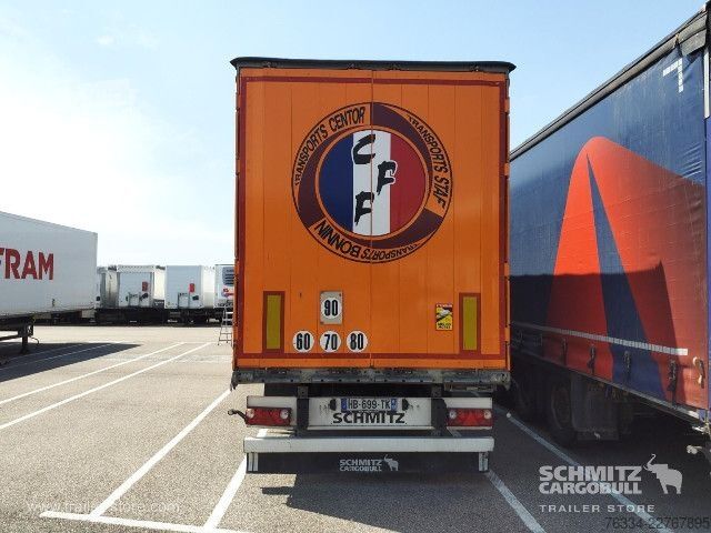 Open oplegger met zeil Schmitz Cargobull Semitrailer Curtainsider Standard