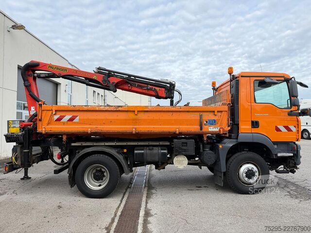 Veicolo commerciale MAN TGM  13.240 4x4BL Palfinger Kran 3 S Kipper Klima