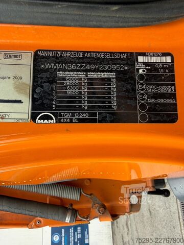 Veicolo commerciale MAN TGM  13.240 4x4BL Palfinger Kran 3 S Kipper Klima