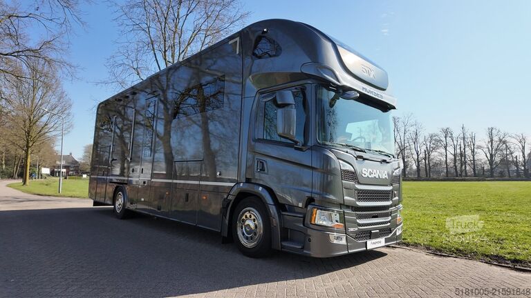 Horse transportation Scania P320 Luxury-line met pop-up en pop-out. id 7
