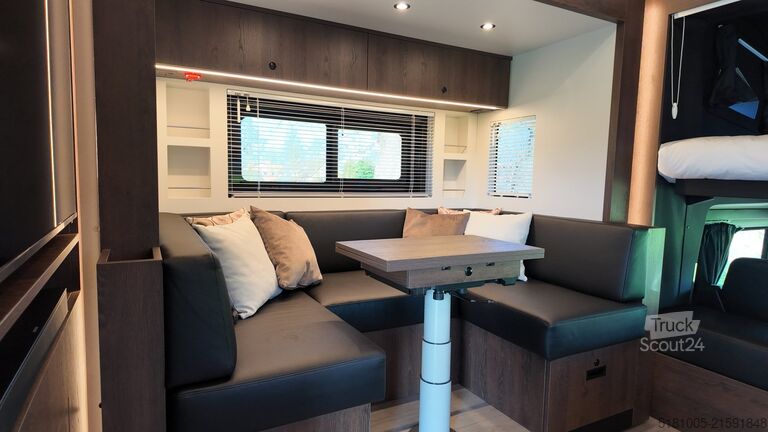 Horse transportation Scania P320 Luxury-line met pop-up en pop-out. id 7