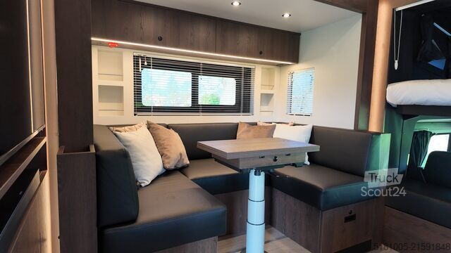 Transport de chevaux Scania P320 Luxury-line met pop-up en pop-out. id 7