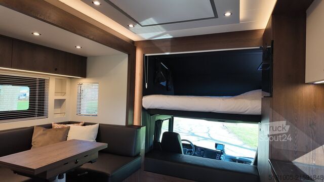 Transport de chevaux Scania P320 Luxury-line met pop-up en pop-out. id 7