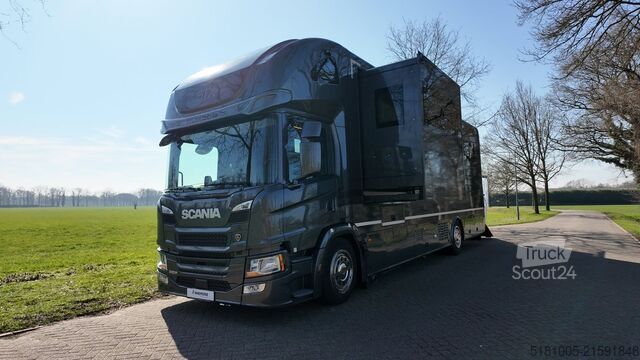 Transport de chevaux Scania P320 Luxury-line met pop-up en pop-out. id 7