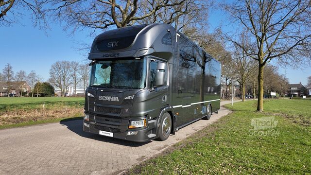 Transport de chevaux Scania P320 Luxury-line met pop-up en pop-out. id 7