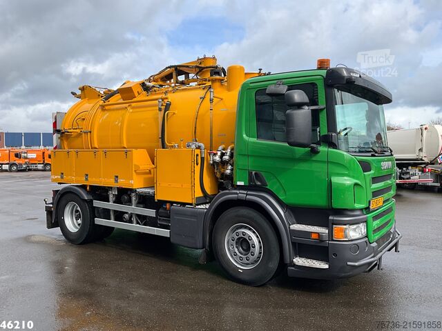 Saugfahrzeug Scania P 320 Euro 6 Bekker LaGram 8m³ kolkenzuiger