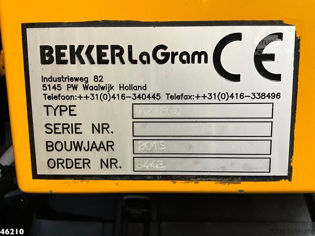 Відсмоктувач Scania P 320 Euro 6 Bekker LaGram 8m³ kolkenzuiger