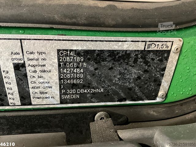 Відсмоктувач Scania P 320 Euro 6 Bekker LaGram 8m³ kolkenzuiger