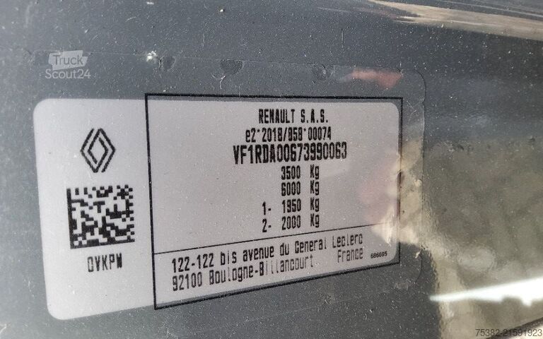 Kastenwagen Renault Master 170.35 EURO 6 L3H2 GESLOTEN - 610 - UR...