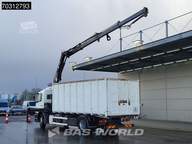Самосвал с краном Mercedes Axor 1829 Axor 4X2 HIAB 166 BS-3000 Kran Crane ...