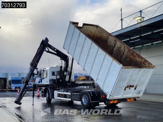Самосвал с краном Mercedes Axor 1829 Axor 4X2 HIAB 166 BS-3000 Kran Crane ...