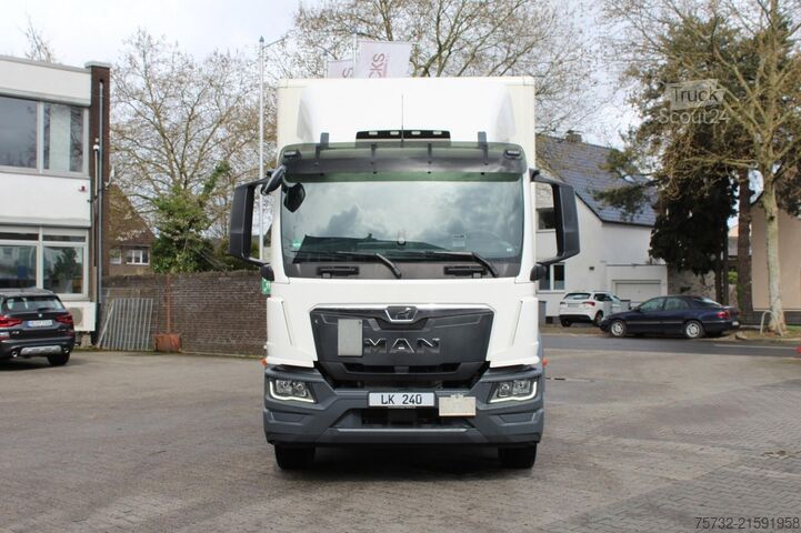 Camião de caixa fechada MAN TGM  18.320 Koffer  Anhägerkupplung Klima LDW LBW