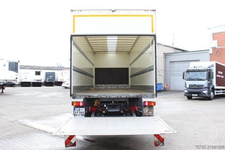 Camião de caixa fechada MAN TGM  18.320 Koffer  Anhägerkupplung Klima LDW LBW