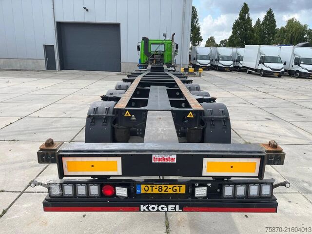 Transport av containere Kögel PORT 40 SIMPLEX 20