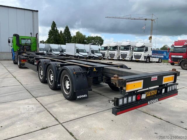 Transport av containere Kögel PORT 40 SIMPLEX 20