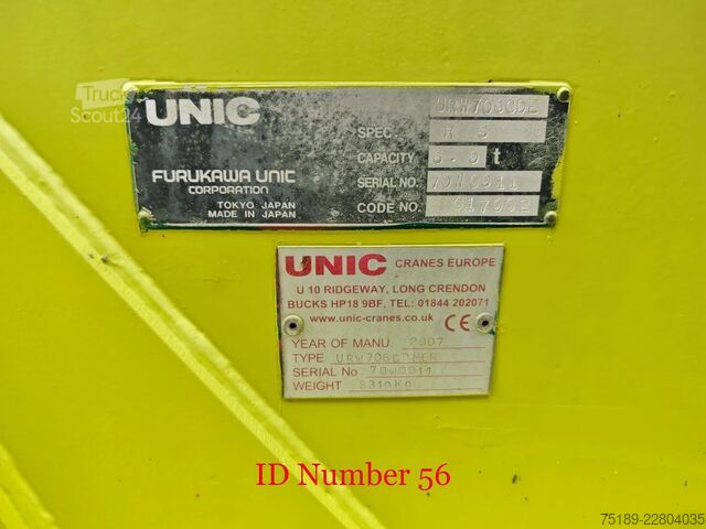 Minikraan Unic URW 706 CDE