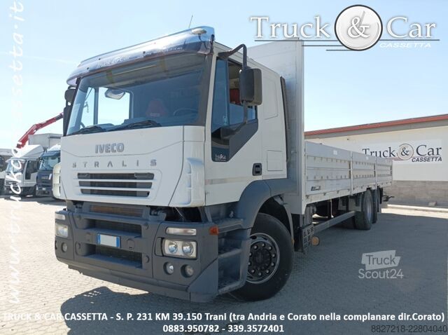 Autocarro con cassone fisso Iveco stralis 260 s 360