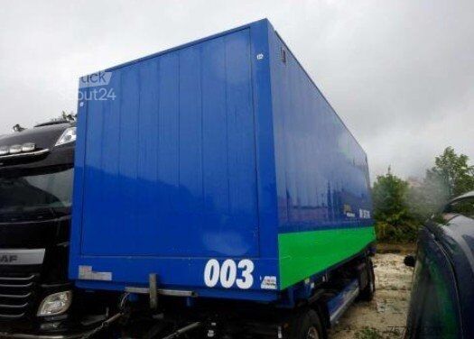 Lastväxlarsläp KRONE KOFFER-WECHSELBRüCKE  DRY BOX WK 7,3 STG