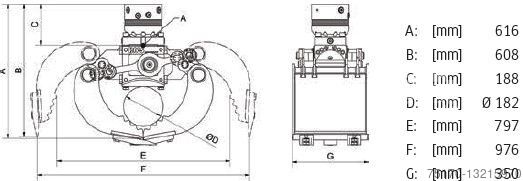 Alții  DMS SG3535 inkl. Rotator Sortiergreifer / NEU