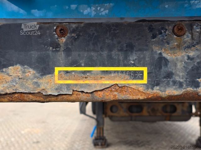 Reefer semitrailer KRONE SD/Trennwand/Doppelverd./ Doppelst./ATP/TIR