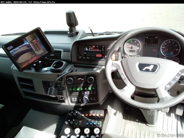 Road sweeper MAN TGS 18.400 4X2 BL BEAM S9000 Rotorcleaner, 280ba