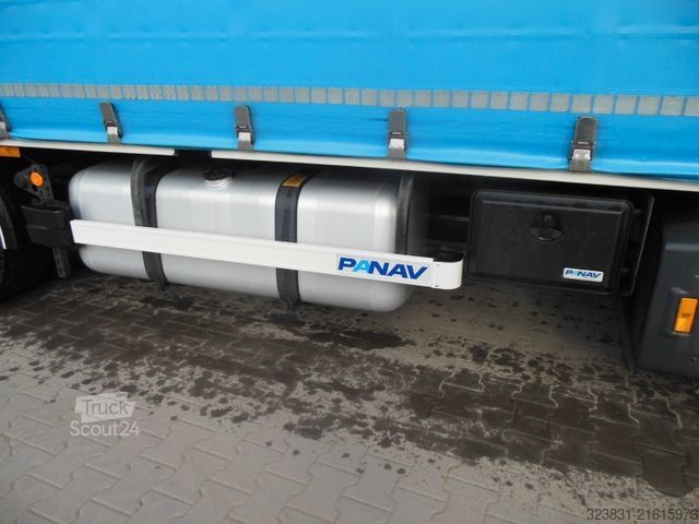 Flatbed truck MERCEDES-BENZ ACTROS 2553, 6X2, JUMBO 120M3, DURCHLADEN, TOP!