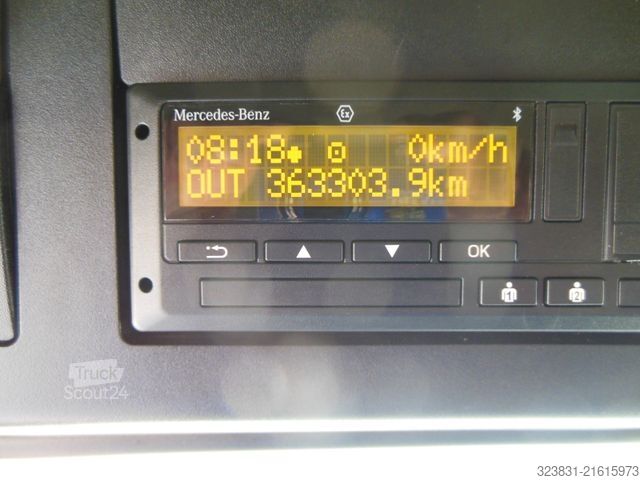 Flatbed truck MERCEDES-BENZ ACTROS 2553, 6X2, JUMBO 120M3, DURCHLADEN, TOP!