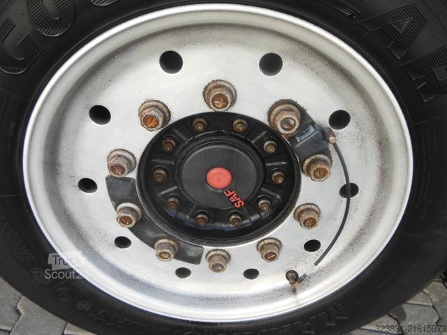 Flatbed truck MERCEDES-BENZ ACTROS 2553, 6X2, JUMBO 120M3, DURCHLADEN, TOP!