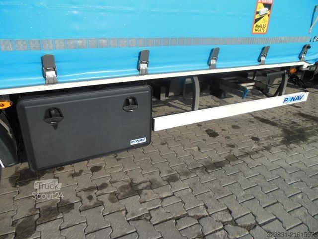 Flatbed truck MERCEDES-BENZ ACTROS 2553, 6X2, JUMBO 120M3, DURCHLADEN, TOP!