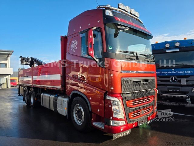 Truck mounted crane VOLVO FH 500 / 6X2 / I Shift / Atlas Kran / Lenkachse