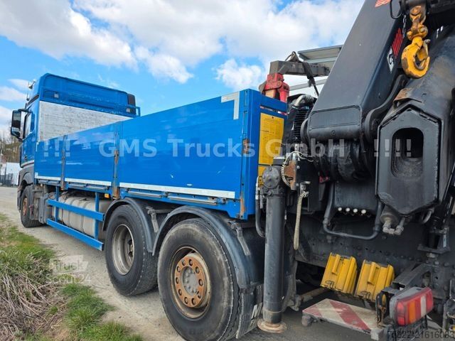 Truck mounted crane MERCEDES-BENZ Actros 2543 / 27m Hiab 288 Kran Flyjib / WINCH