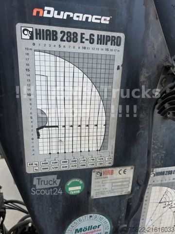 Truck mounted crane MERCEDES-BENZ Actros 2543 / 27m Hiab 288 Kran Flyjib / WINCH