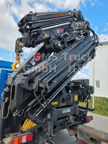 Вантажівка з відкритою платформою MERCEDES-BENZ Actros 2543 / 27m Hiab 288 Kran Flyjib / WINCH