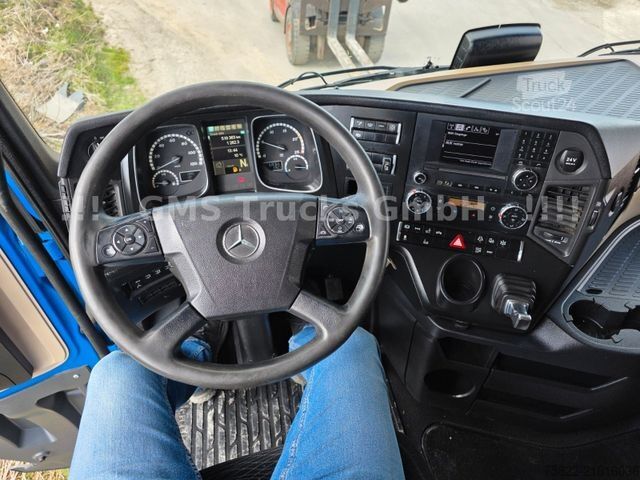 Вантажівка з відкритою платформою MERCEDES-BENZ Actros 2543 / 27m Hiab 288 Kran Flyjib / WINCH
