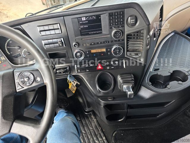 Вантажівка з відкритою платформою MERCEDES-BENZ Actros 2543 / 27m Hiab 288 Kran Flyjib / WINCH