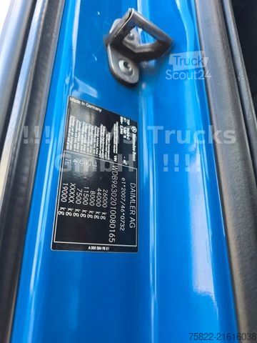 Вантажівка з відкритою платформою MERCEDES-BENZ Actros 2543 / 27m Hiab 288 Kran Flyjib / WINCH