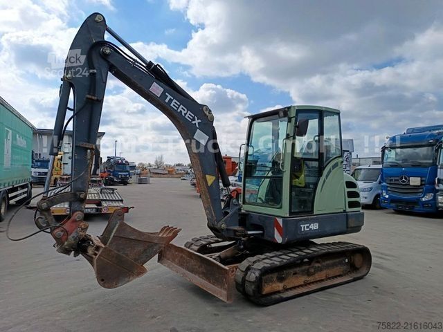 Kolesni bager TEREX TC 48 / 4,8ton / SW 2 Löffel