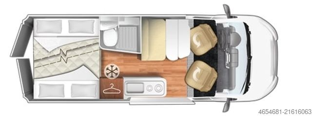 Campervan ROLLER TEAM Livingstone Sport 5 9G-TRONIC # 4 SCHLAFPLÄTZE