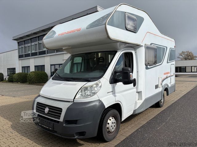 Alcove camper WEINSBERG Fiat 2,3d Markise SAT-TV Fahrradträger