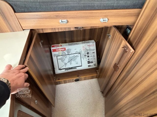 Alcove camper WEINSBERG Fiat 2,3d Markise SAT-TV Fahrradträger