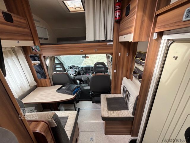 Alcove camper WEINSBERG Fiat 2,3d Markise SAT-TV Fahrradträger