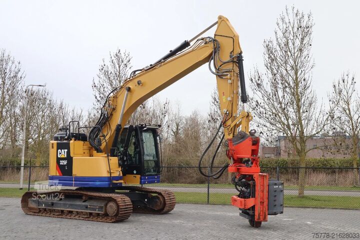 Rupsgraafmachine Caterpillar 325 F LCR | MOVAX SG-50V | ROTOTILT | SHEET PIL...