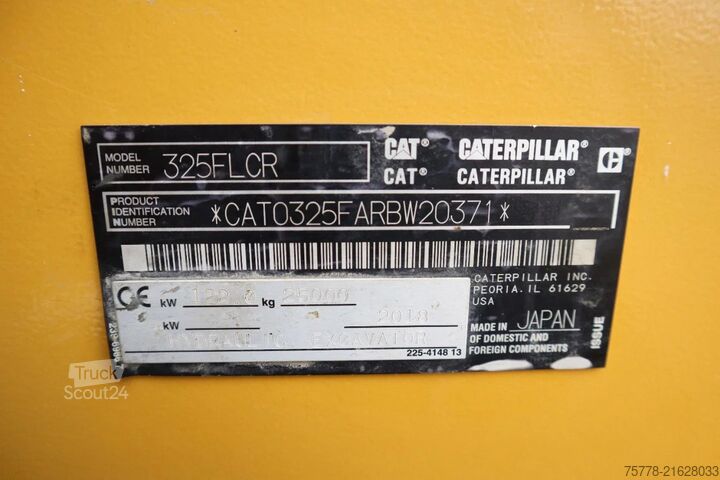 Rupsgraafmachine Caterpillar 325 F LCR | MOVAX SG-50V | ROTOTILT | SHEET PIL...