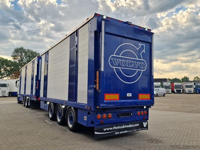 Превоз на едър рогат добитък Volvo FH 13.500 Globetrotter 8x2*6 - 3 deck livestock...