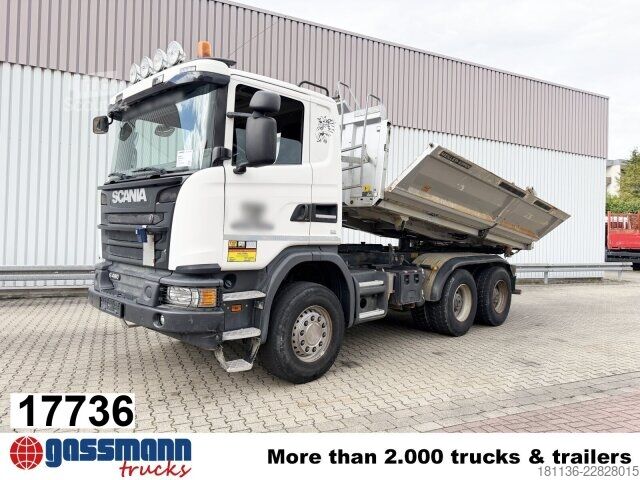 Kipper LKW Scania G 490 6x4, Retarder, Bordmatik