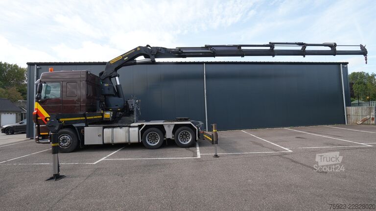 DAF XF 460 6x2 tahač s jeřábem Palfinger PK 63002 EH DAF XF 460 6x2 tracto runit with Palfinger PK 63002...