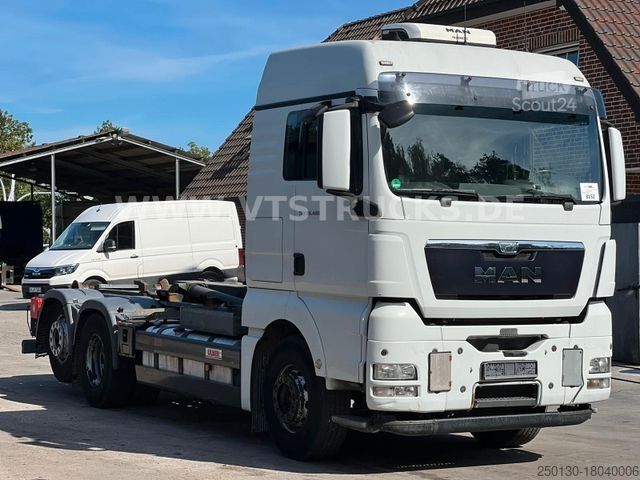 Kroklastebil MAN TGX 26.480 6x2 Euro 5 HIAB-Abrollkipper