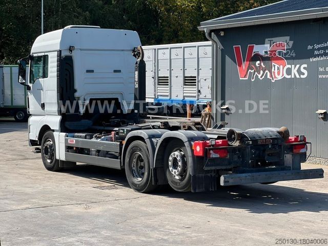 Kroklastebil MAN TGX 26.480 6x2 Euro 5 HIAB-Abrollkipper