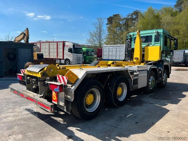 Ruloninė konteinerinė savivartis MAN TGS 35.400 8x4 HIAB-Abrollkipper